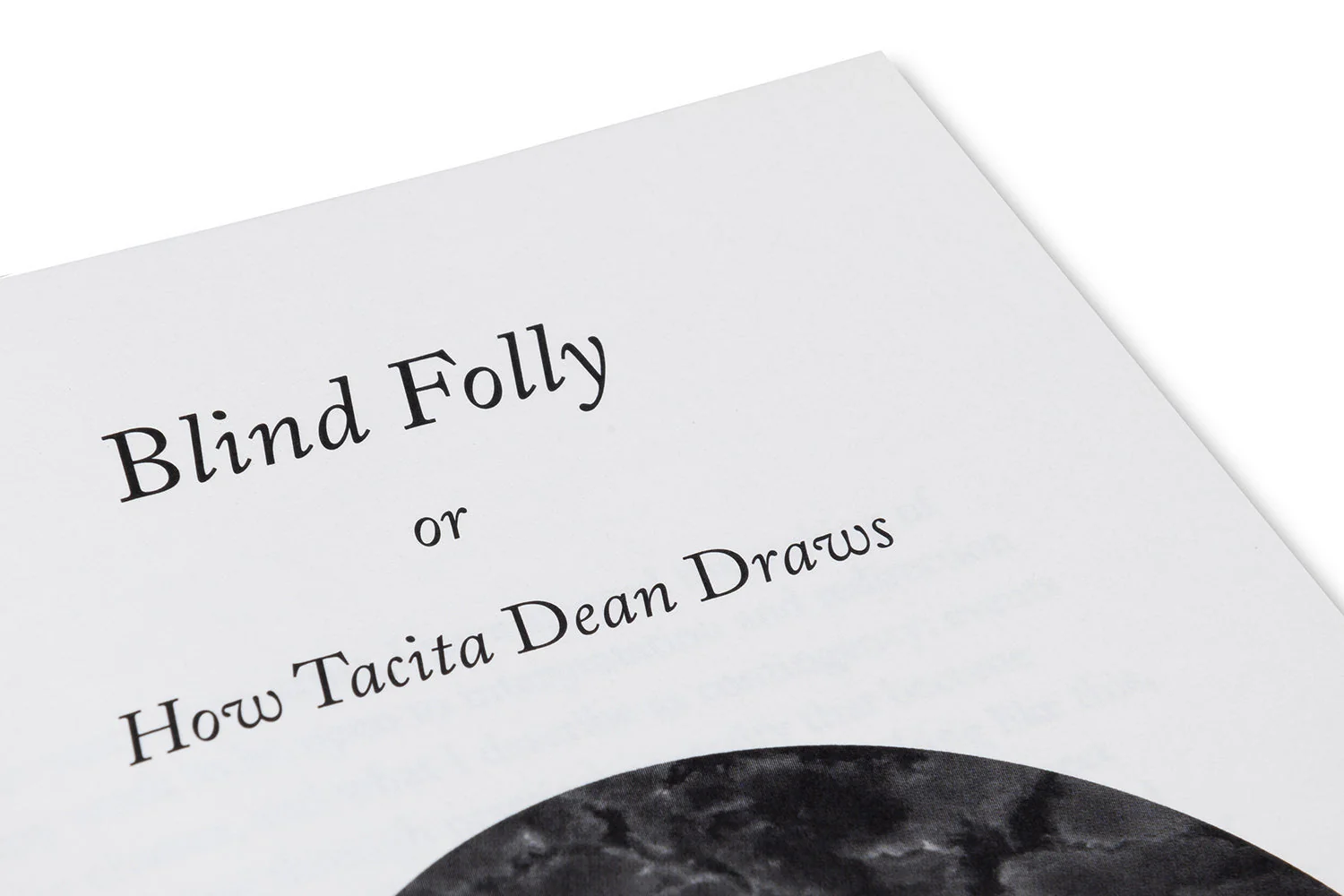 Blind Folly or How Tacita Dean Draws - Image 21
