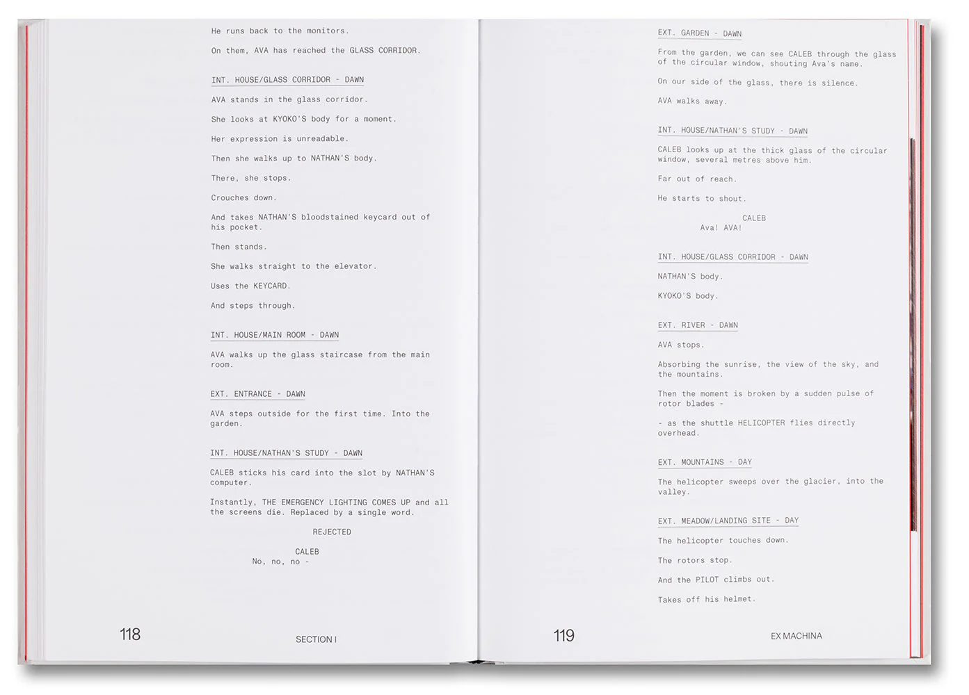Ex Machina Screenplay Book - Image 5