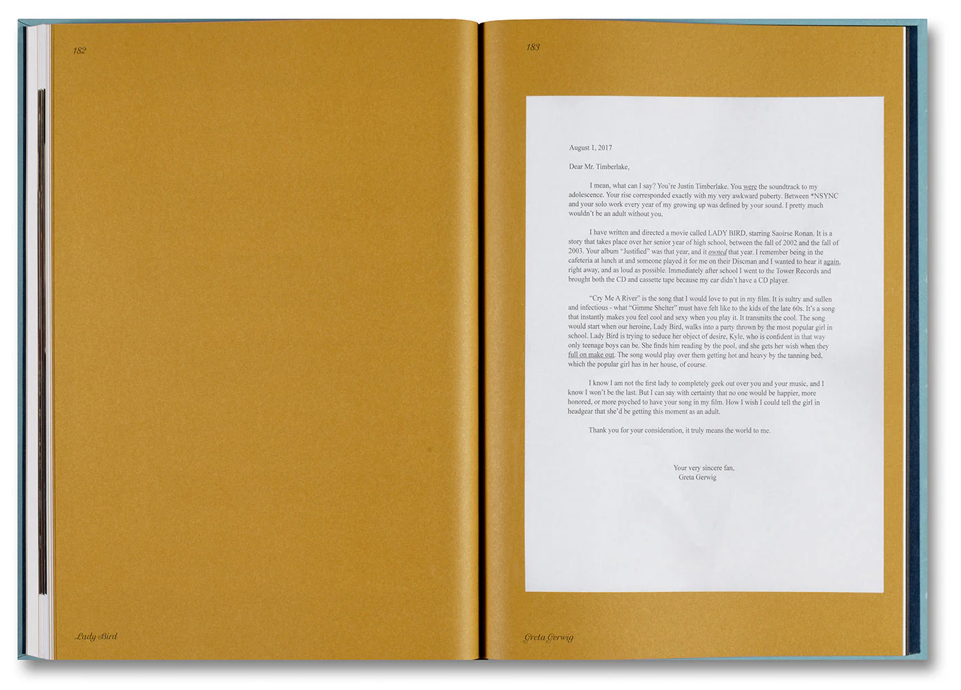 Lady Bird Screenplay Book - Image 11
