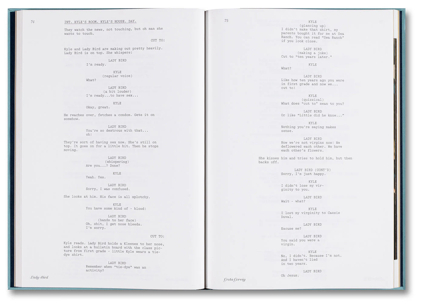 Lady Bird Screenplay Book - Image 5