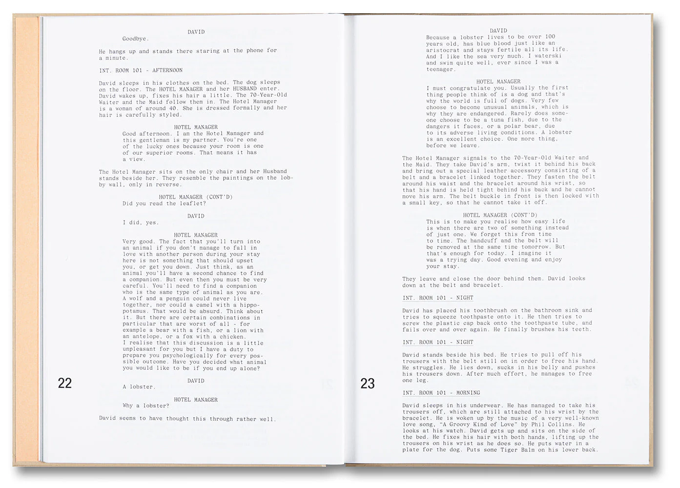 The Lobster Screenplay Book - Image 4